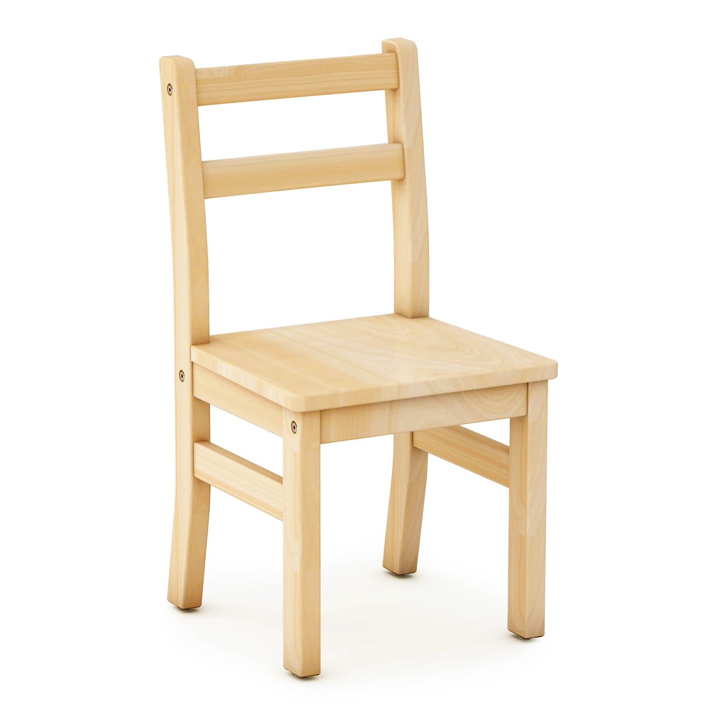 EdQ Hardwood Chairs - Set of 2 - 12" Seat