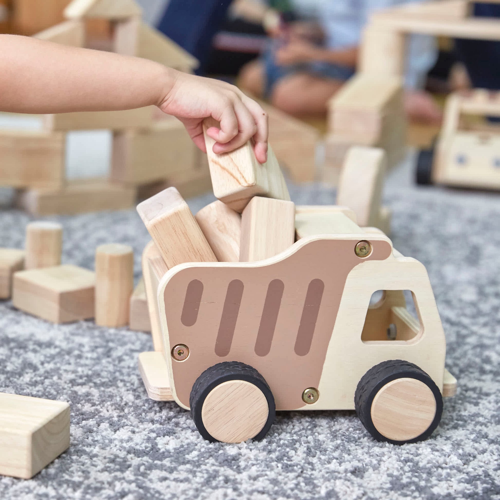 Wooden Dump Truck