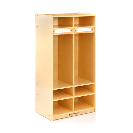 2-Section Locker - Birch Plywood