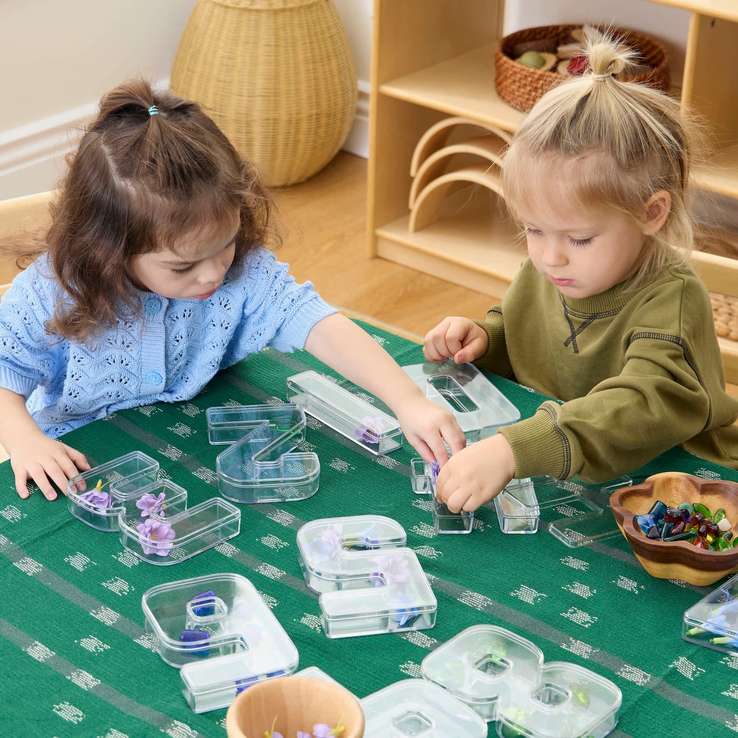 Loose Parts Number Trays