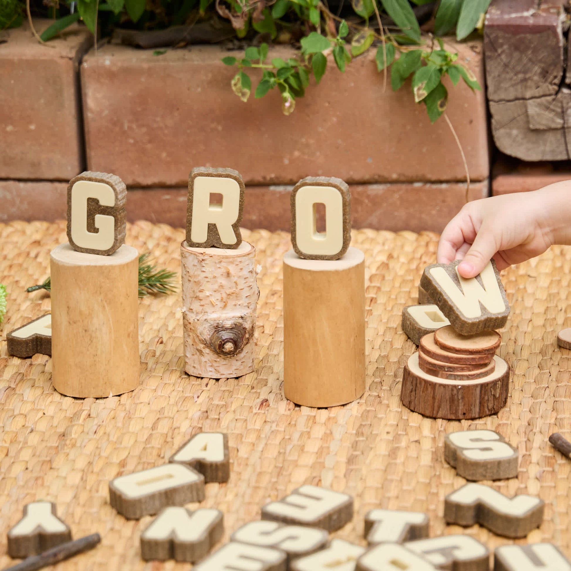 Tree Block Letters