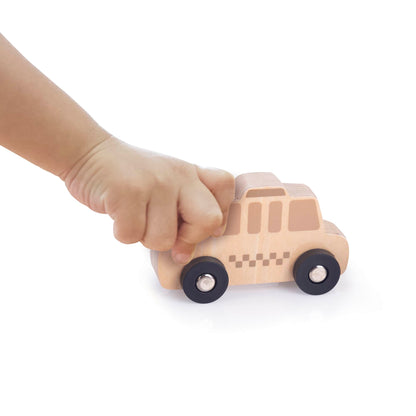 Mini Wooden Trucks - Set of 10
