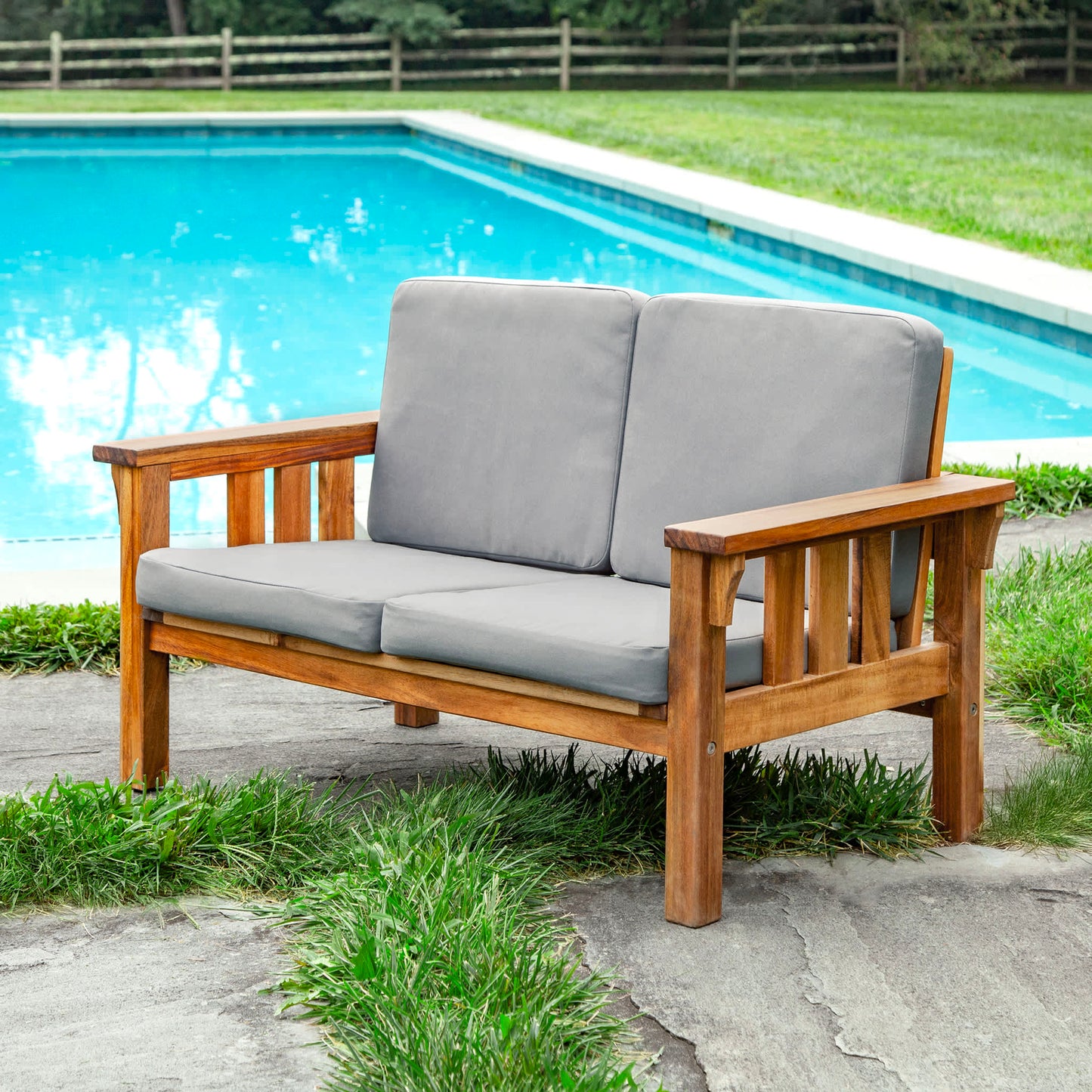 Martha Stewart Kids' Outdoor Couch, Chair and Low Table Set