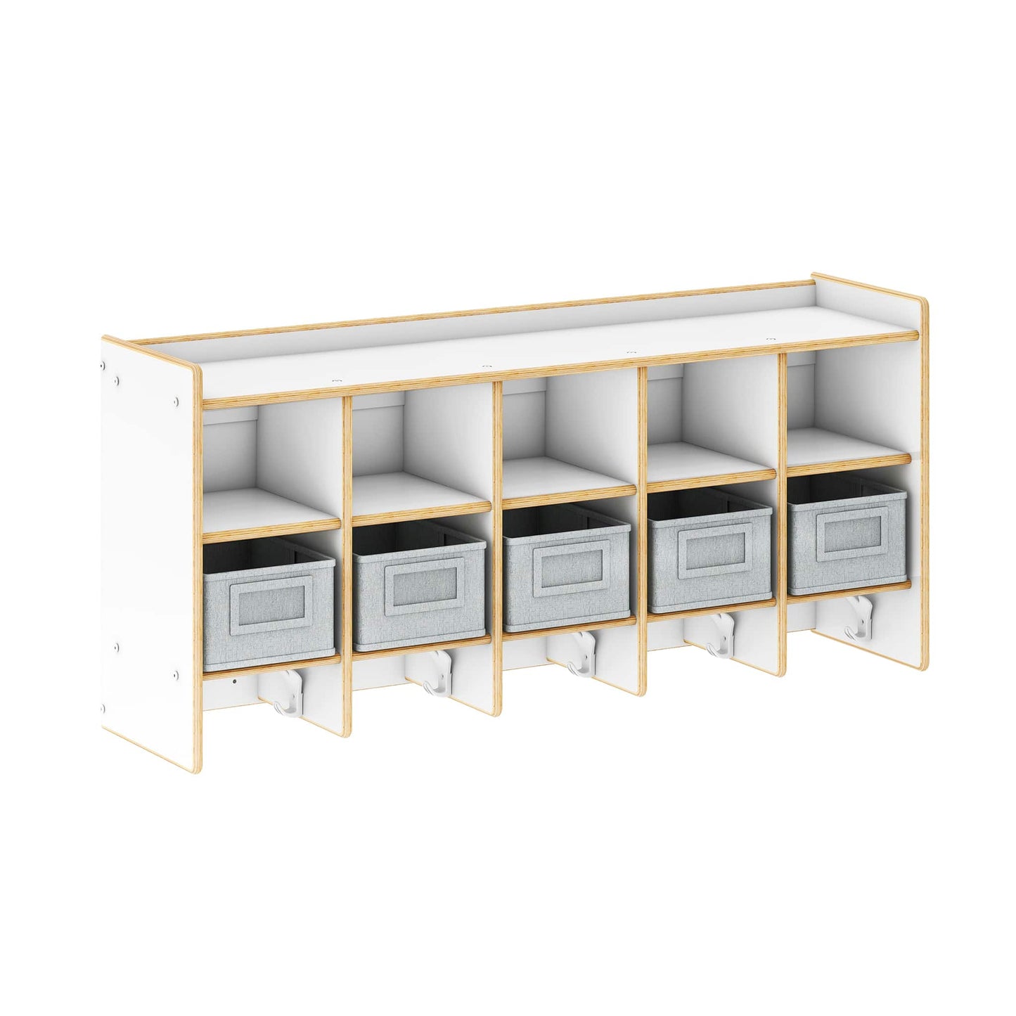 EdQ 10-Section Wall Mounted Locker