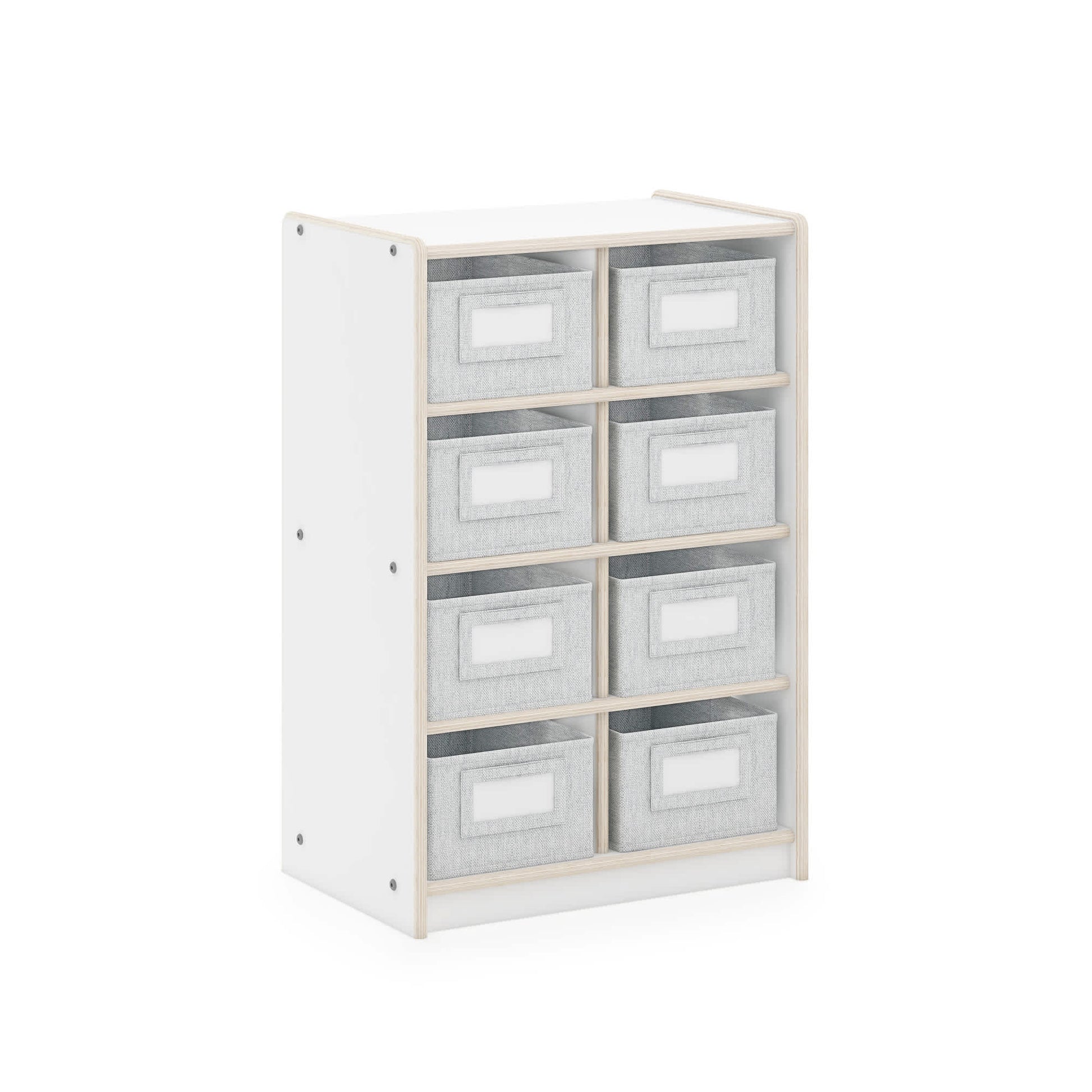 EdQ 8 Cubby Bin Storage Organizer - 30"