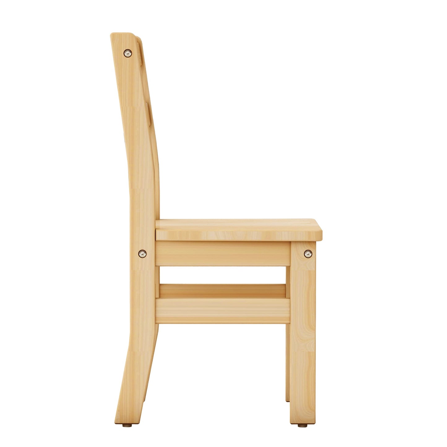 EdQ Hardwood Chairs - Set of 2 - 12" Seat
