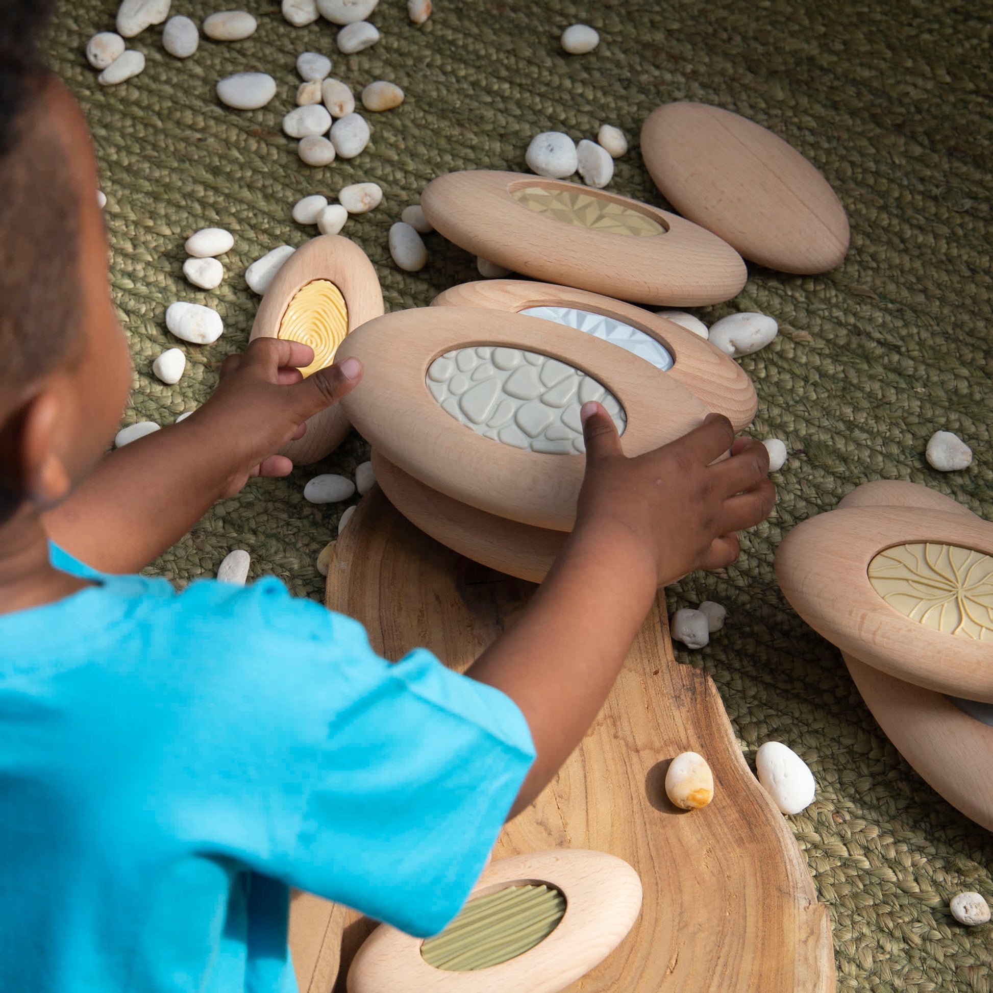 Jumbo Sensory River Stones