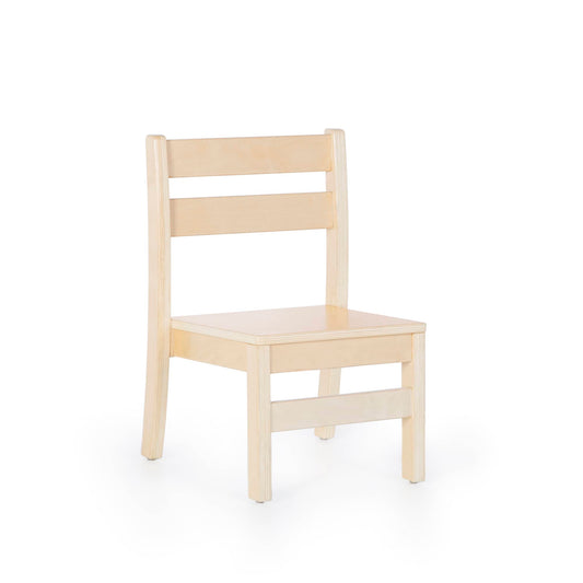 Stacking Wood Chair 20cm (8") - Set of 4