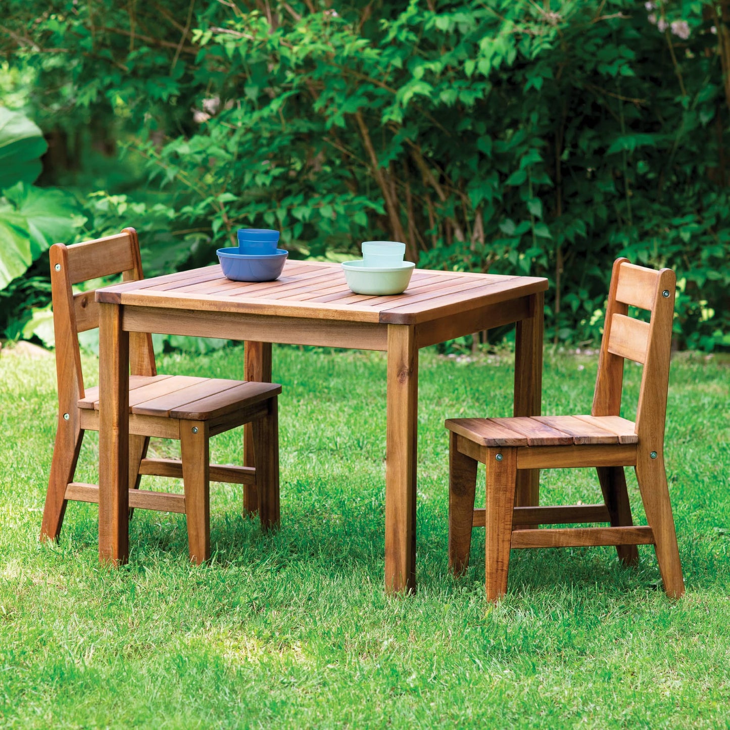 Acadia Outdoor Square Table and Chairs
