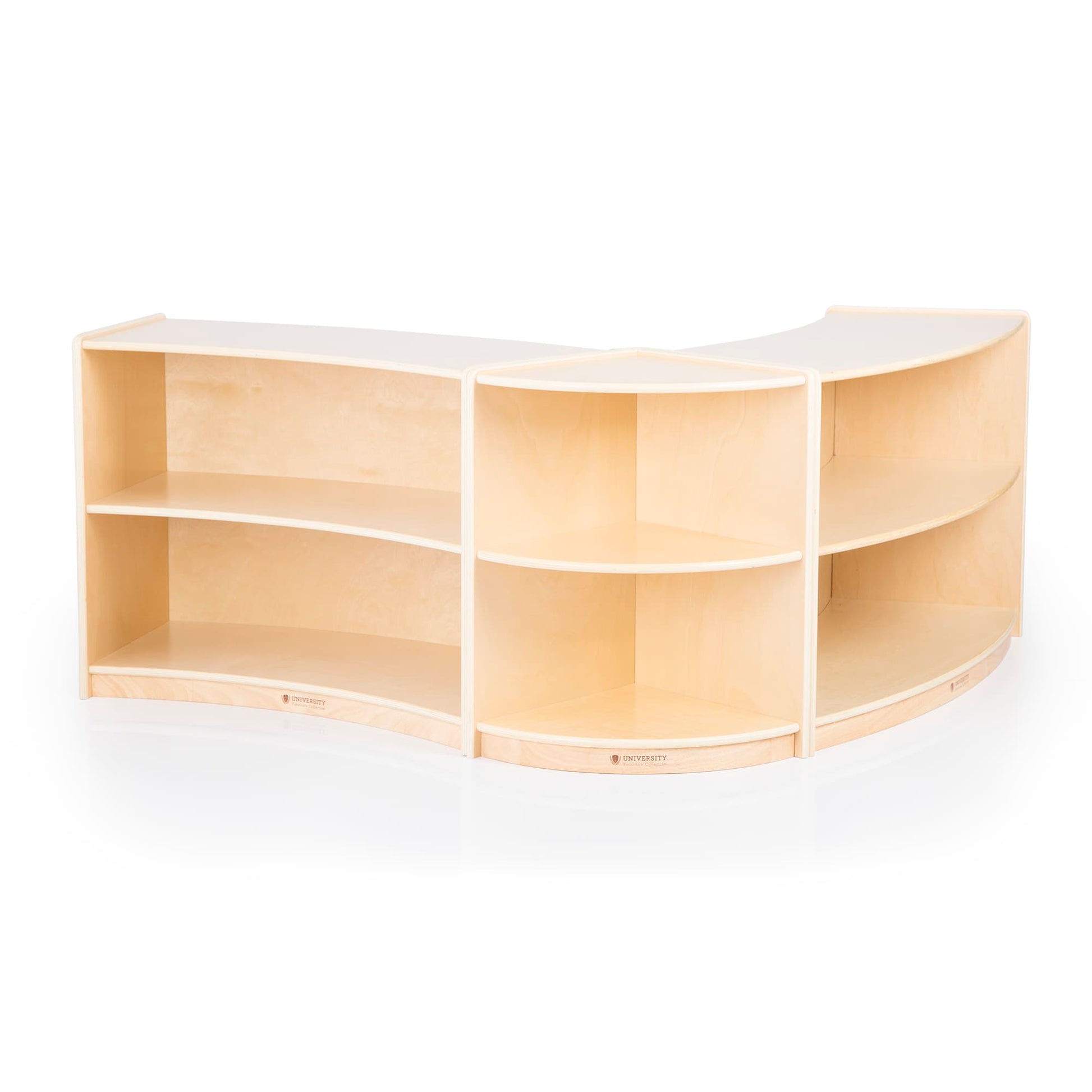 2-Shelf Right Curved Storage - 24"