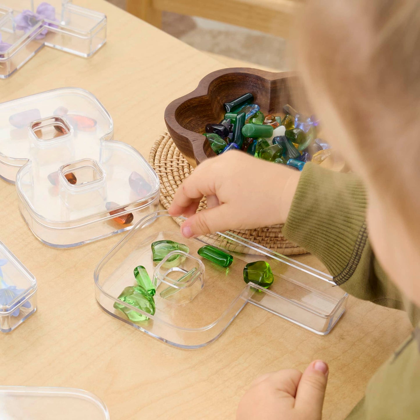 Loose Parts Number Trays