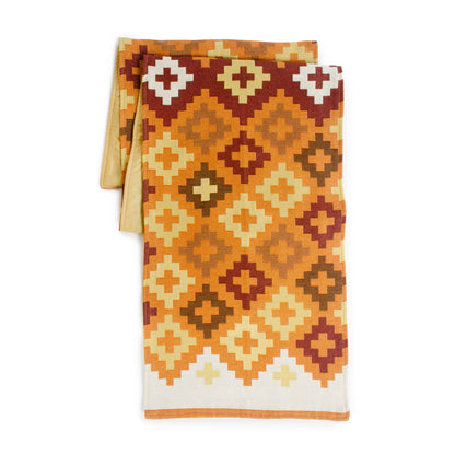 Warm Geo Decorative Runner - 64" x 13"