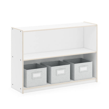 EdQ 2-Shelf Open Storage with Bins - 30"