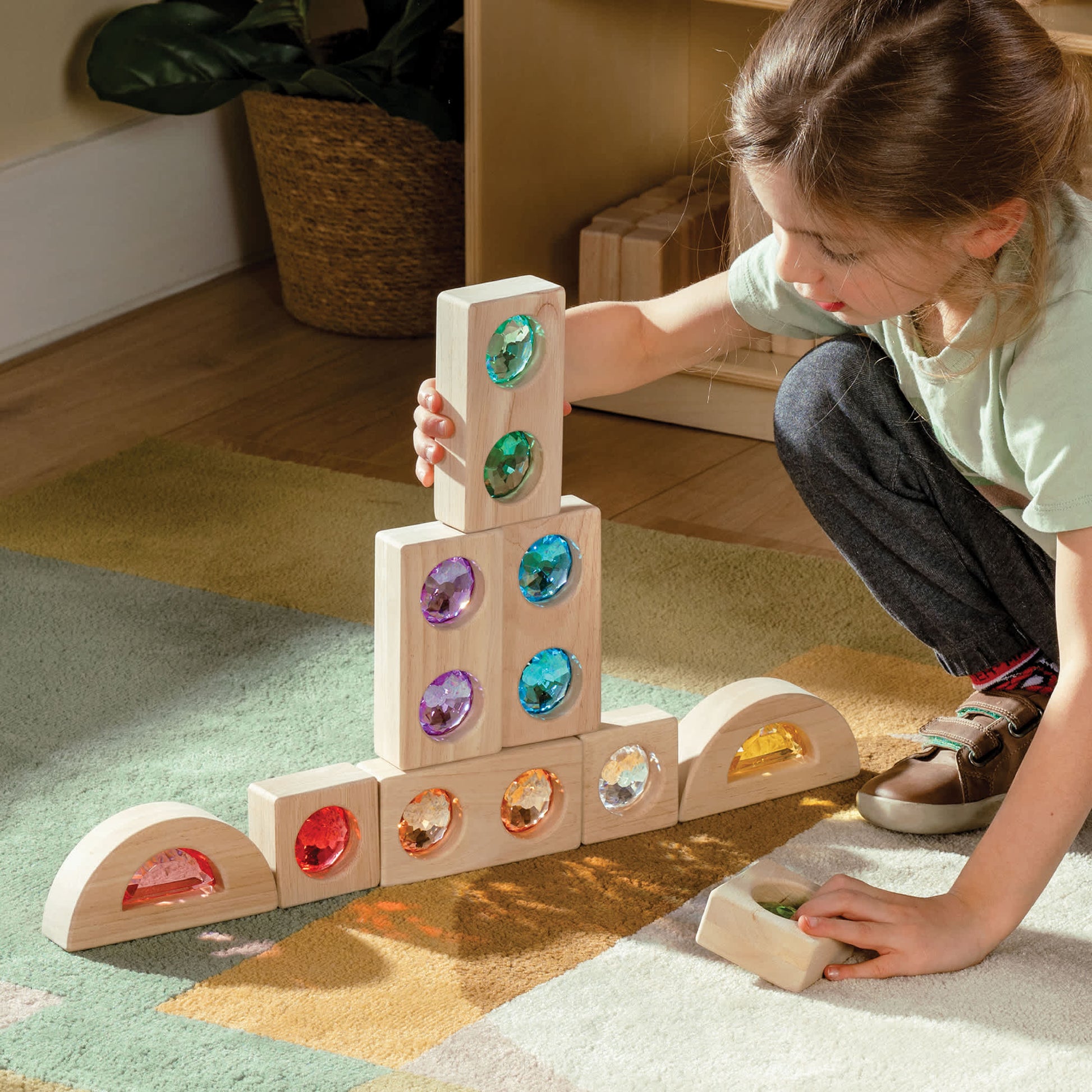 Gemstone Unit Blocks - Set of 10