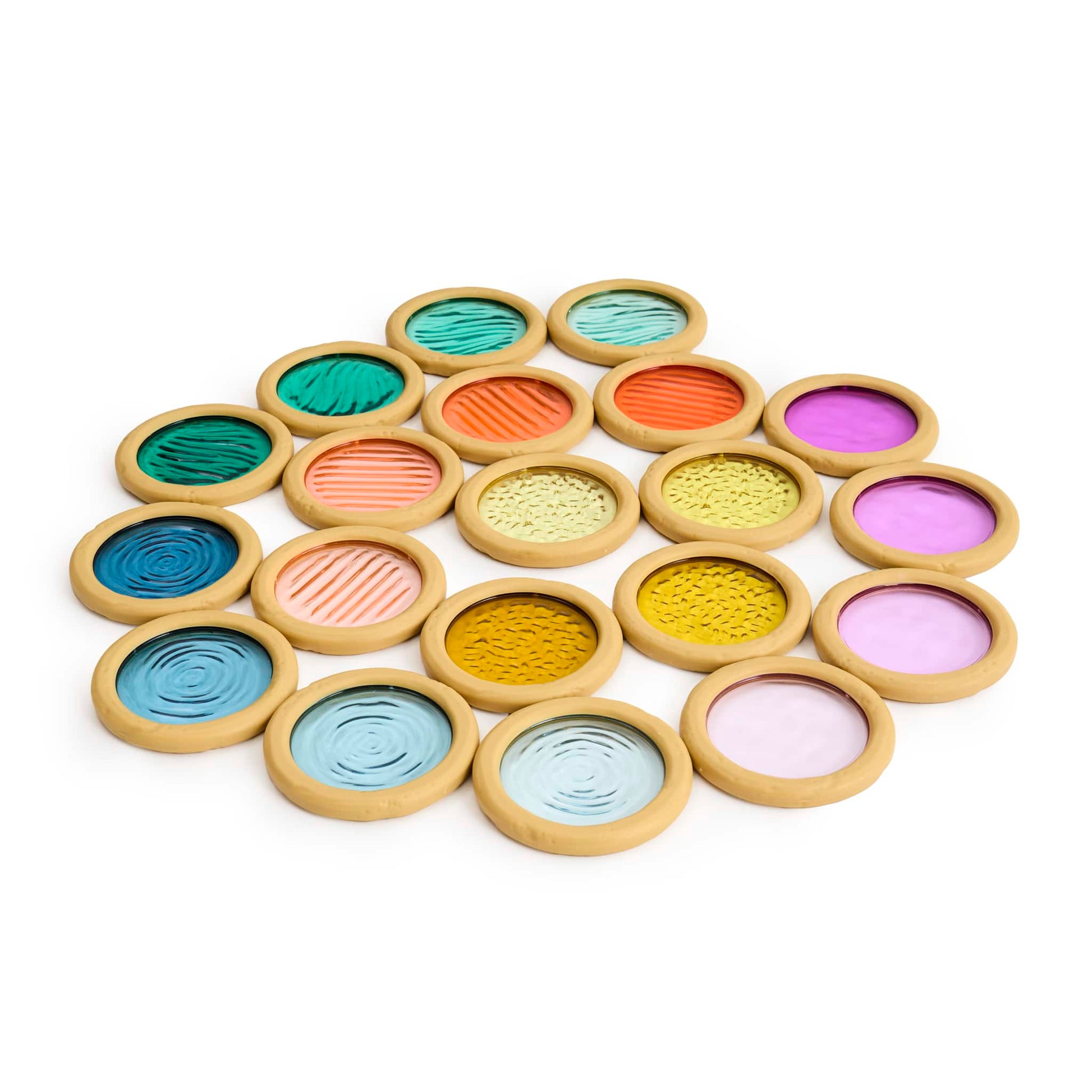 Light and Color Textured Discs