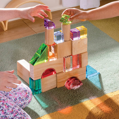 Acrylic Rainbow Unit Blocks - Foundation Set