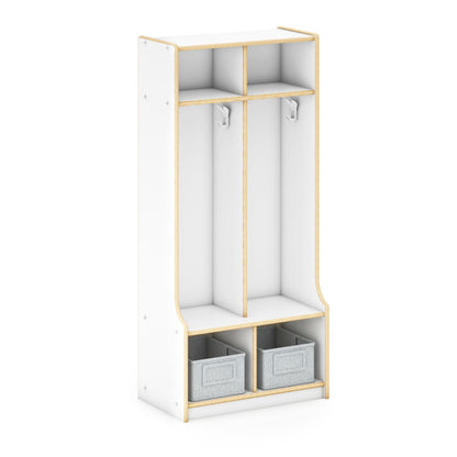 EdQ 2-Section Locker with Bench