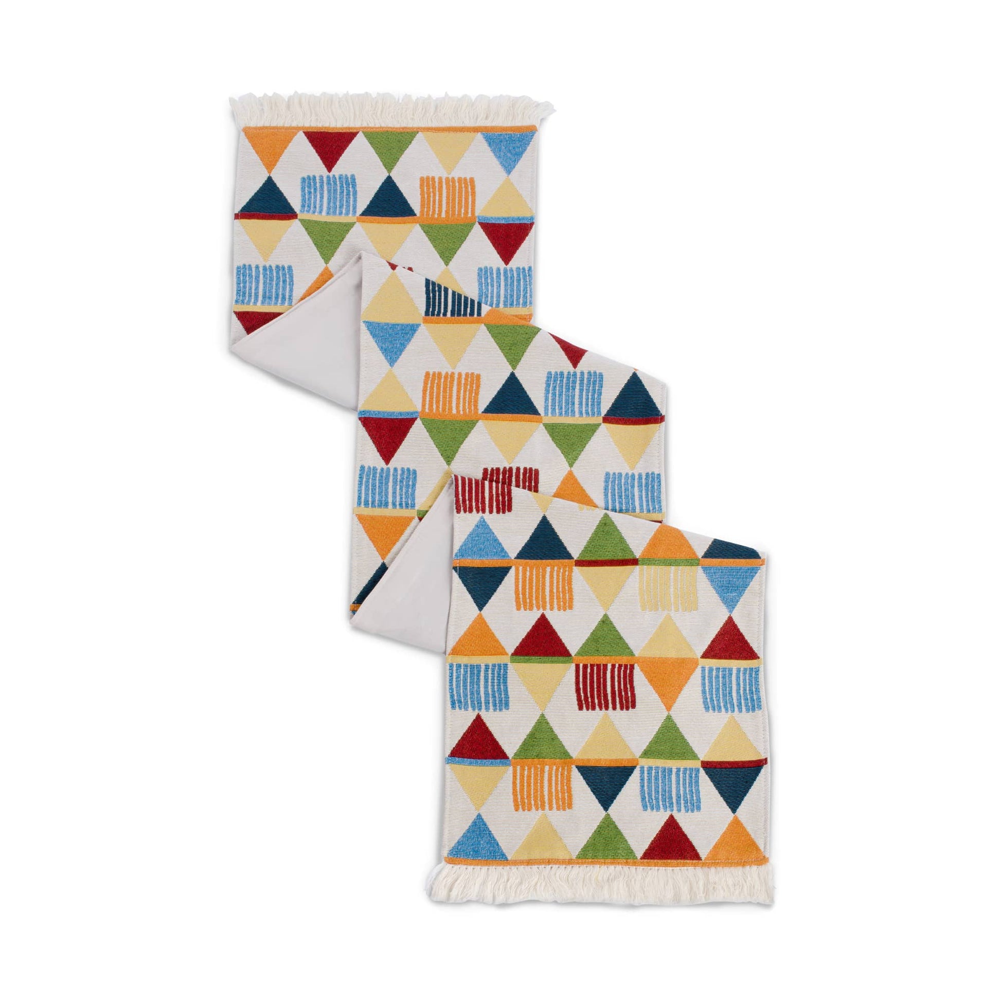 Vivid Primary Decorative Runner - 64" x 13"