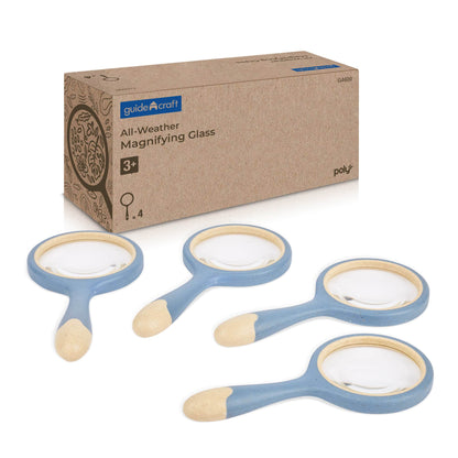 All-Weather Magnifying Glass - Set of 4
