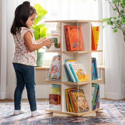 EdQ Rotating Book Display 3 Tier