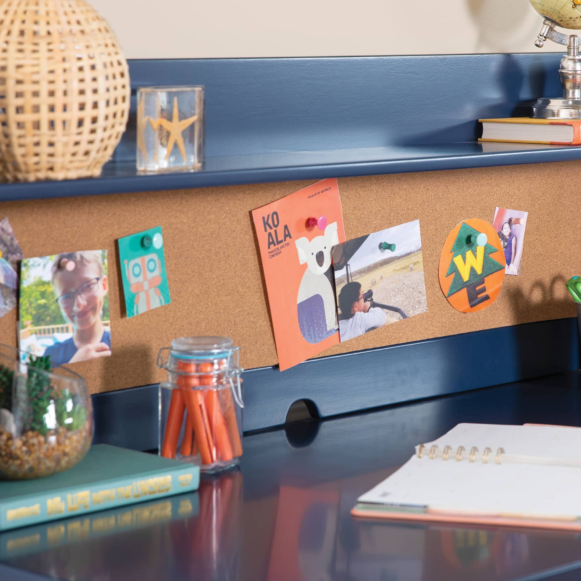 Martha Stewart Kids' Desk with Hutch and Chair