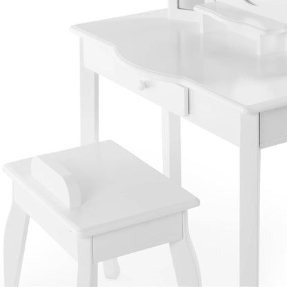 Kids' Vanity and Stool