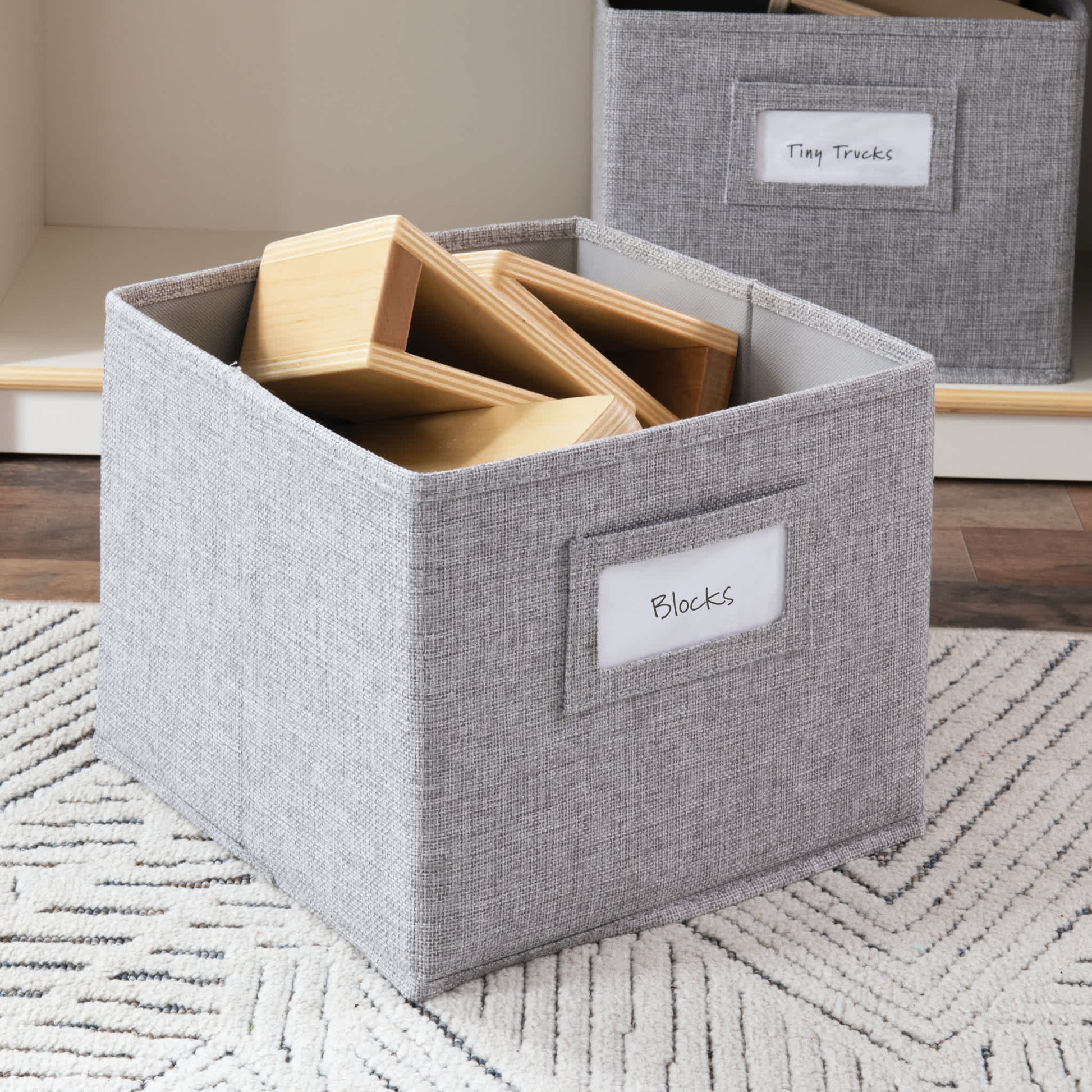 EdQ 3-Shelf Open Storage with Bins - 36"