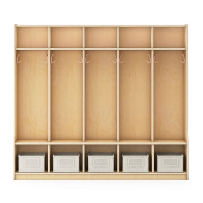 EdQ 5-Section Locker with Bench