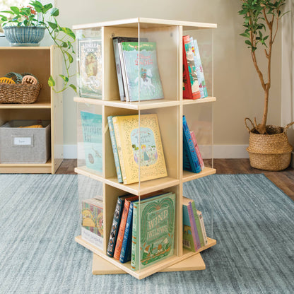 EdQ Rotating Book Display 3 Tier