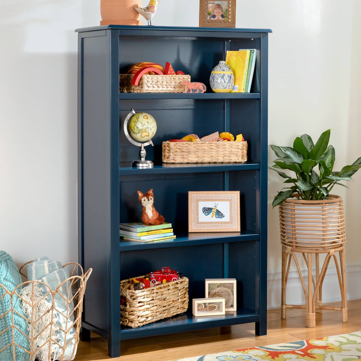 Taiga 4-Shelf Bookcase - 54"