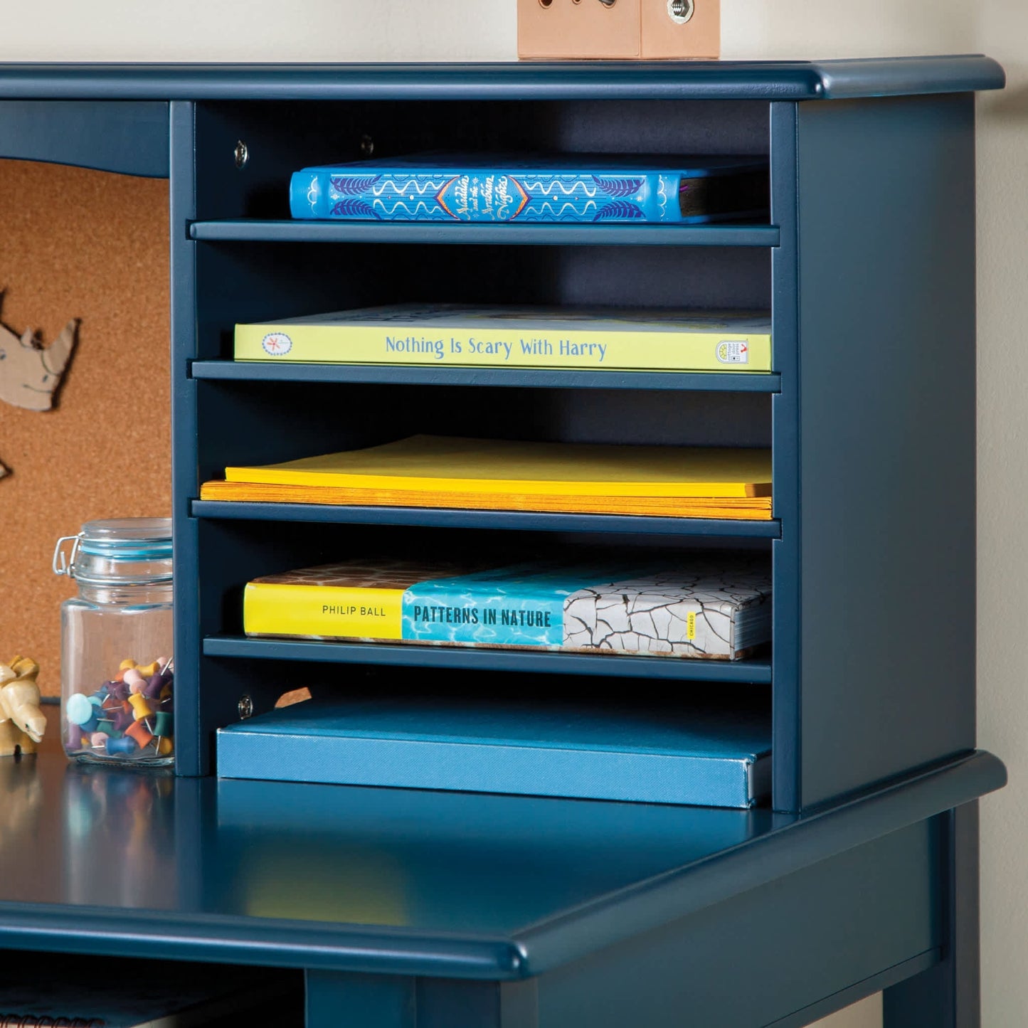 Kids' Media Desk, Hutch and Chair Set