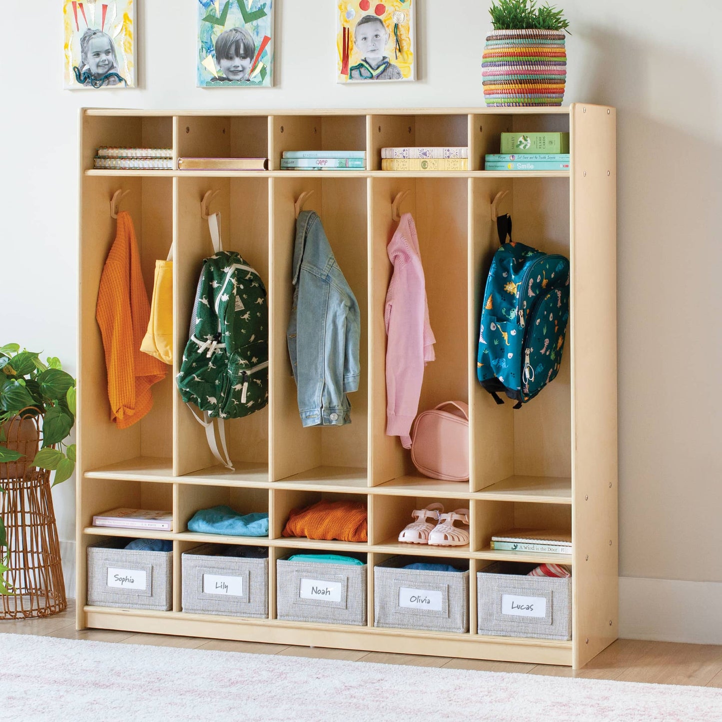 EdQ 5-Section Locker