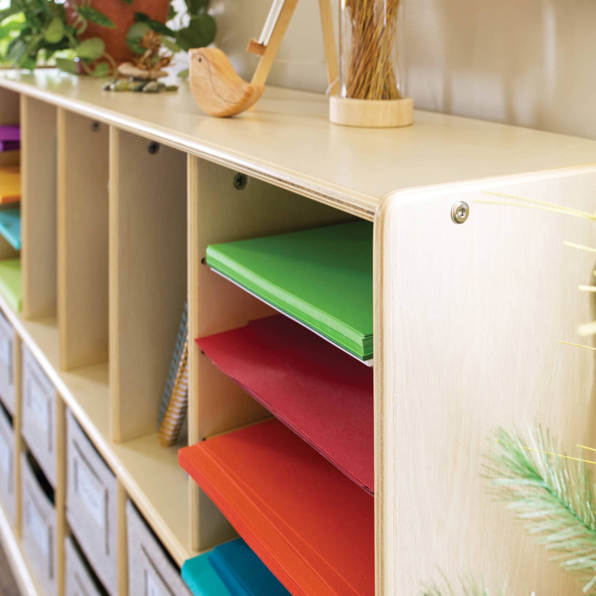 EdQ Shelves and 10 Bin Storage Unit - 30"