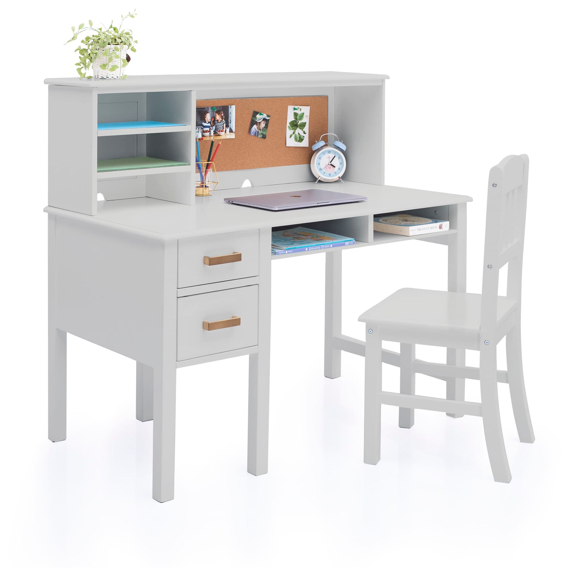 Kids' Taiga Desk, Hutch and Chair Set