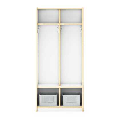 EdQ 2-Section Locker with Bench